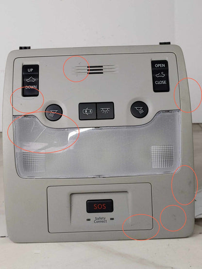 Overhead Console LEXUS IS250 14 158