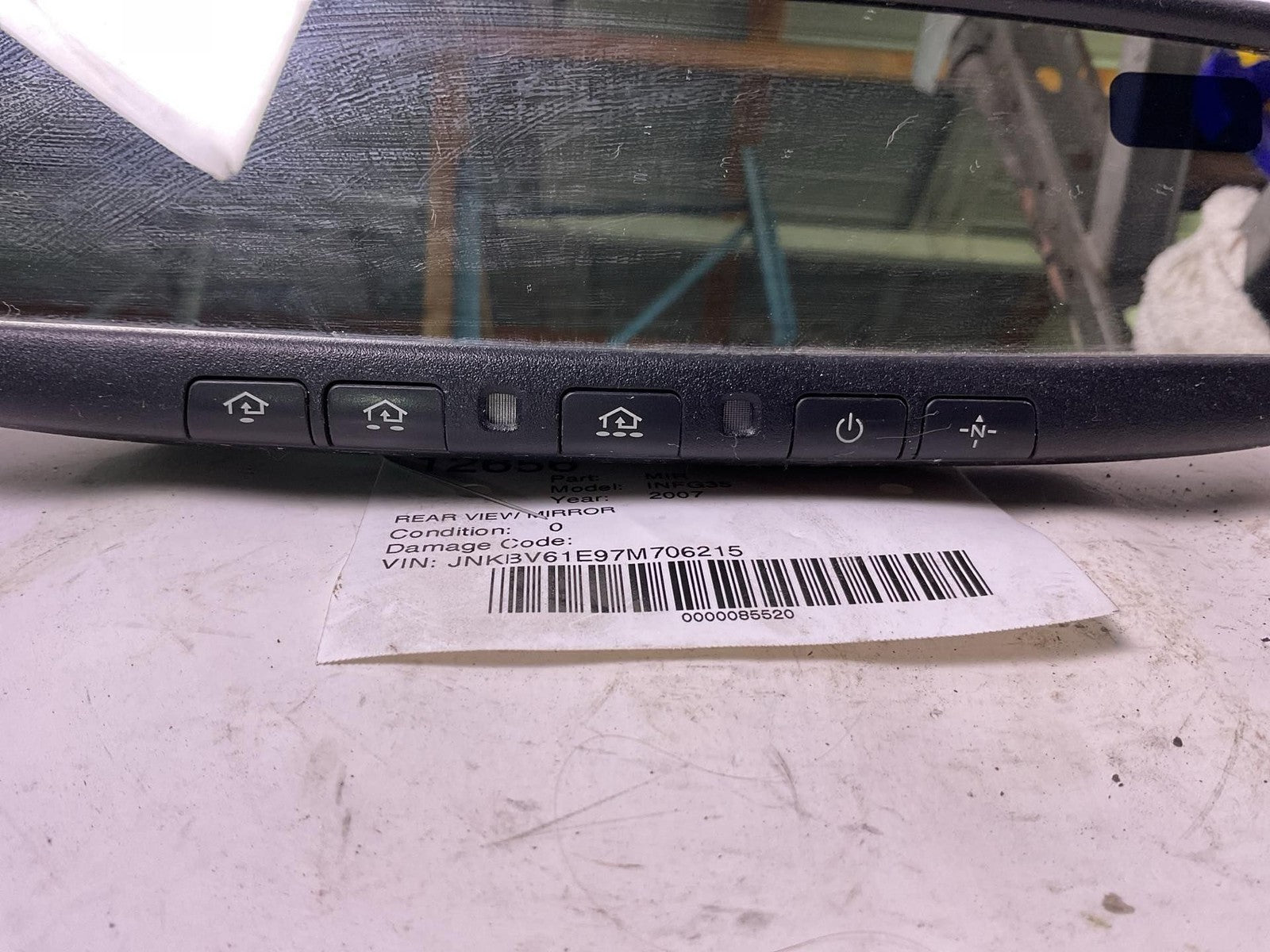 Rear View Mirror INFINITI G35 071