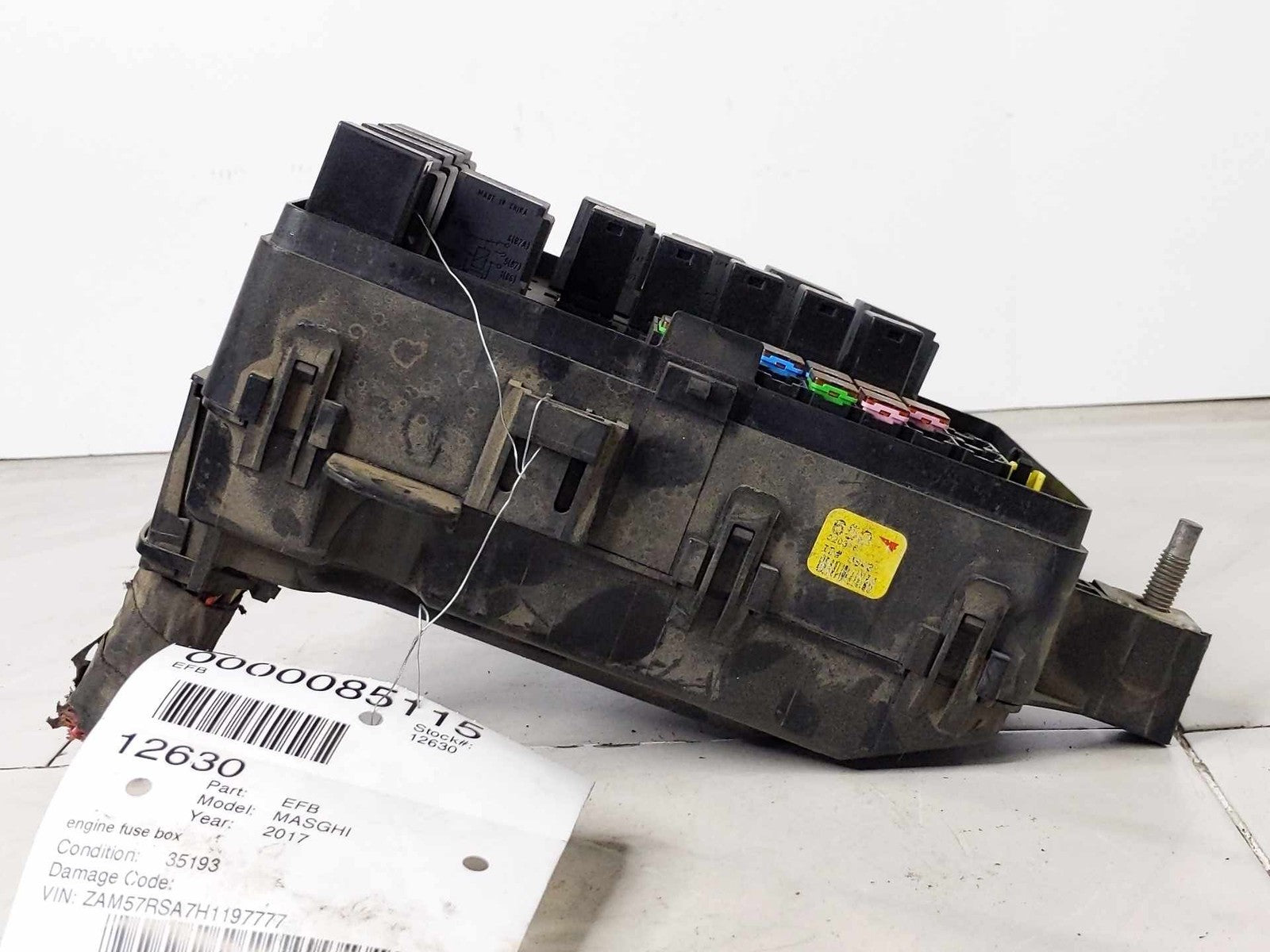 Engine Fuse Box MASERATI GHIBLI 173