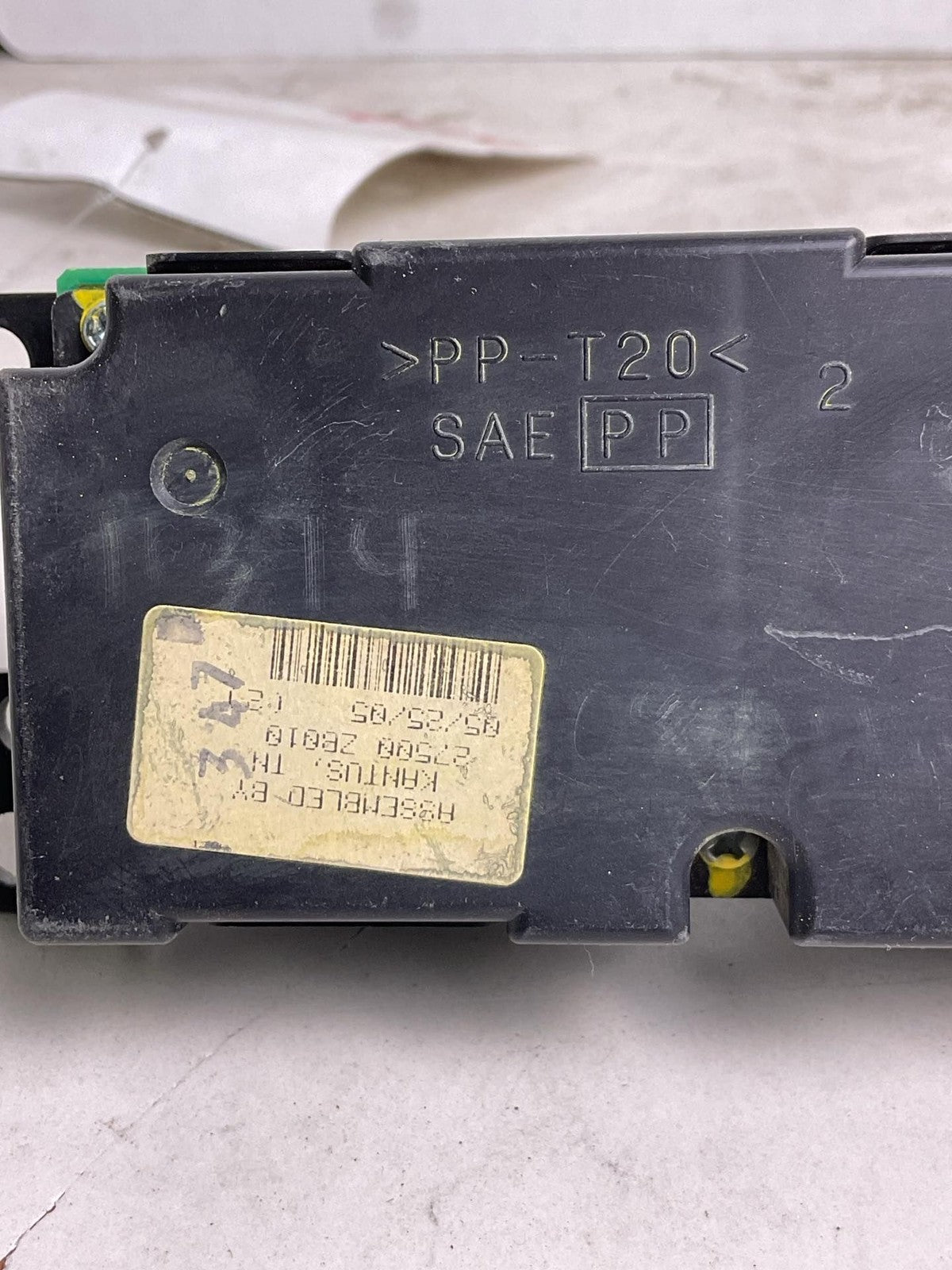 Heater A/c Control NISSAN ALTIMA 05 064