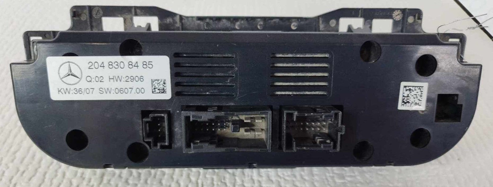 Heater A/c Control MERCEDES C-CLASS 084