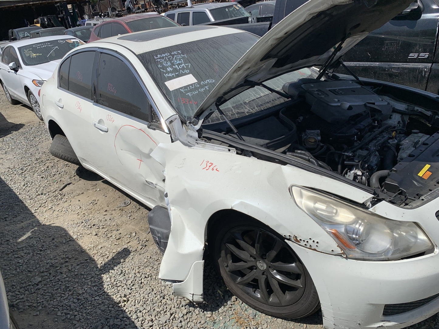 Headlamp Assembly INFINITI G35 Left 0813