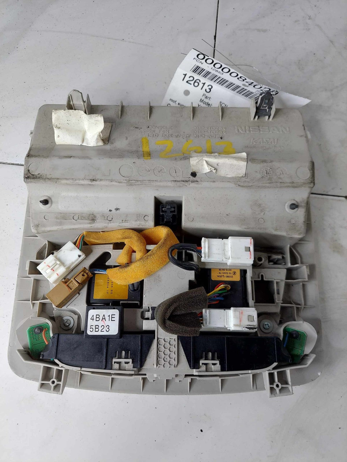 Overhead Console INFINITI Q50 16 17 18 19 20 21 22 233