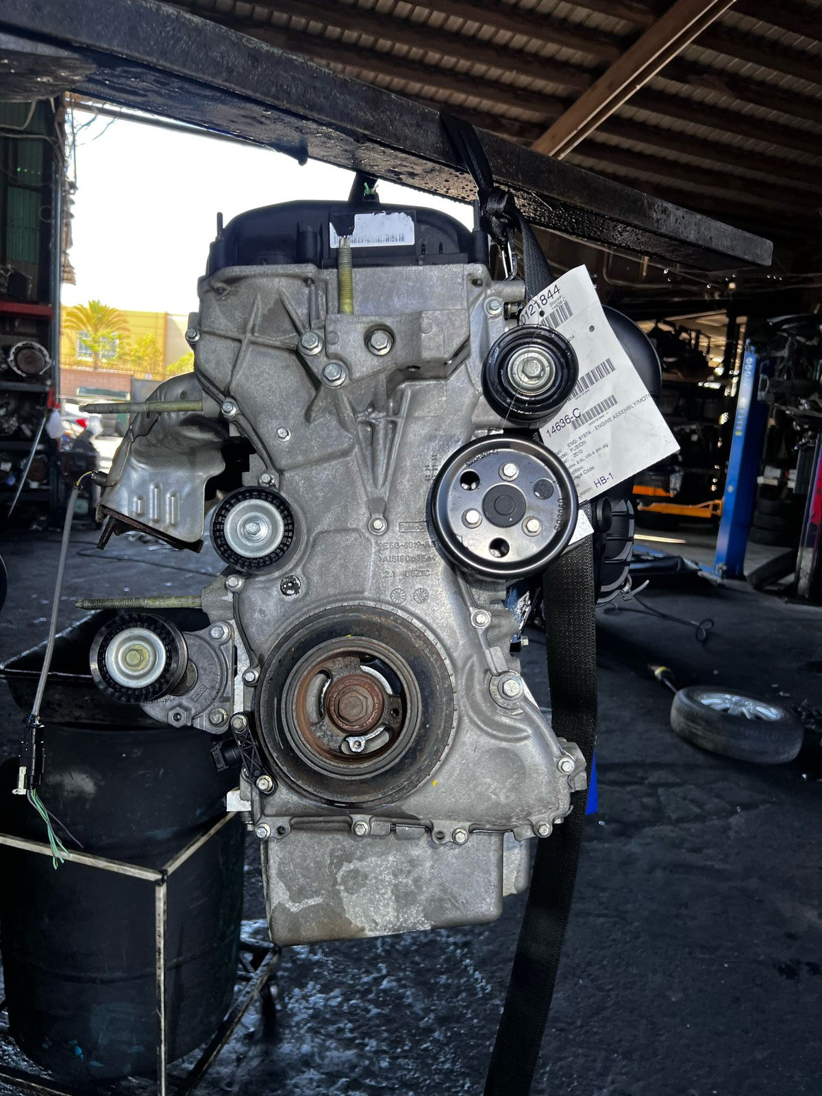 2010 Ford Fusion S 2.5L Engine Duratec OEM VIN A 4CYL Fits 10-12 Mercury Milan0