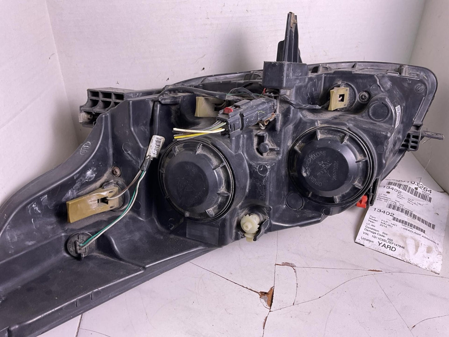 Headlamp Assembly CHEVY MALIBU Right 13 14 15 163