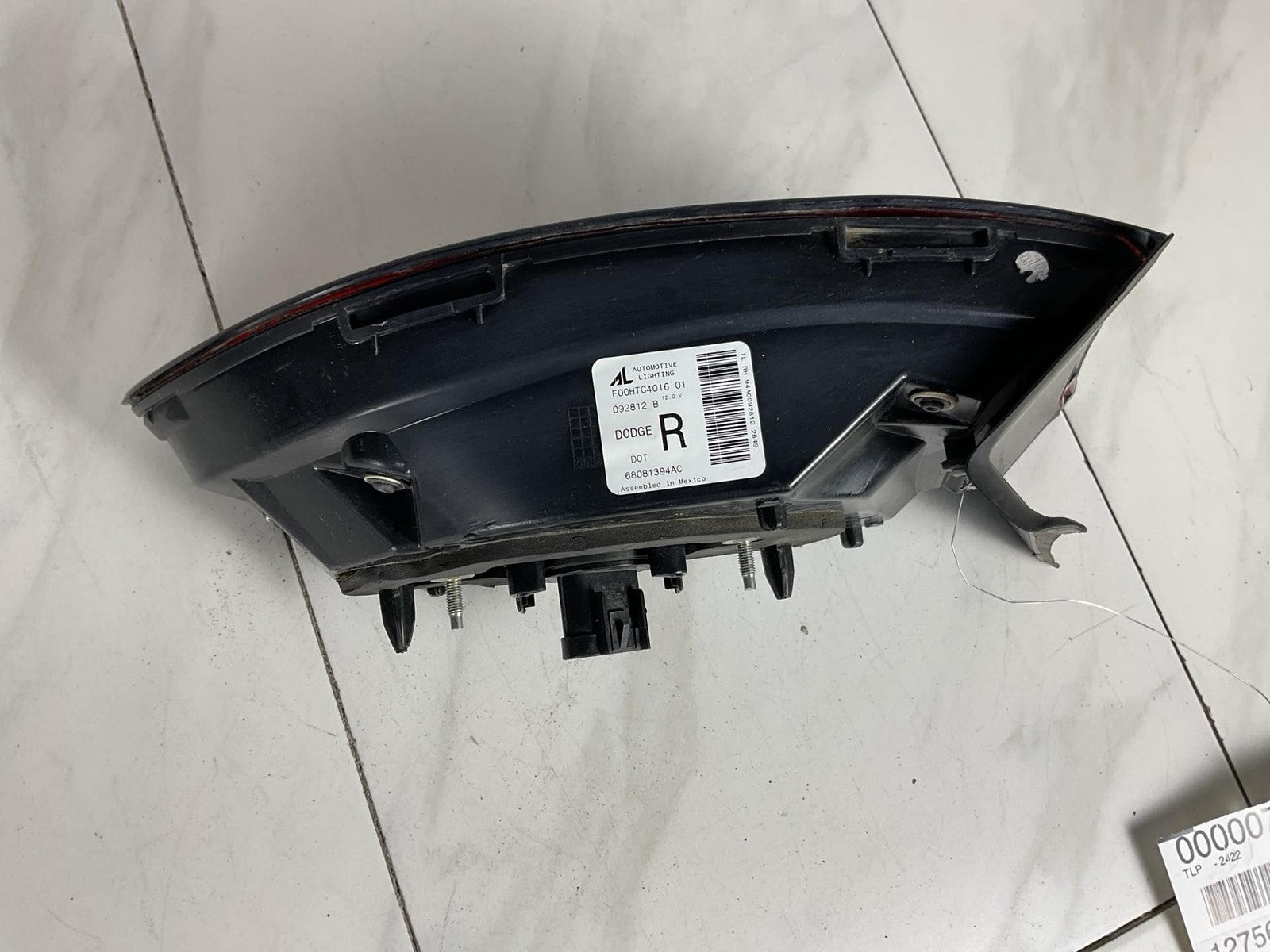 Tail Light Assembly DODGE DART Right 13 14 15 163
