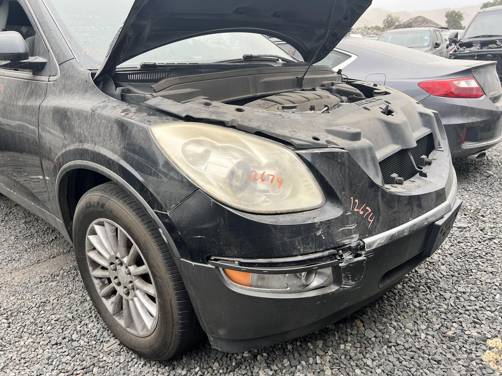 Left Driver Side Door Mirror For 2008-2017 BUICK ENCLAVE15