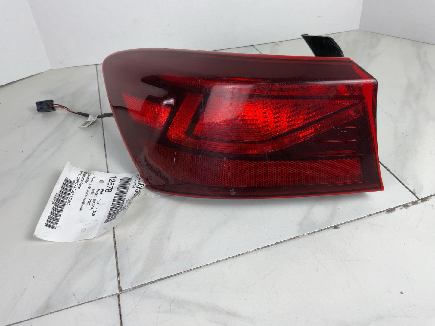 Tail Light Assembly KIA FORTE Left 19 20 211