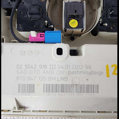 Overhead Console AUDI A5 08 09 10 11 12 13 14 15 16 177