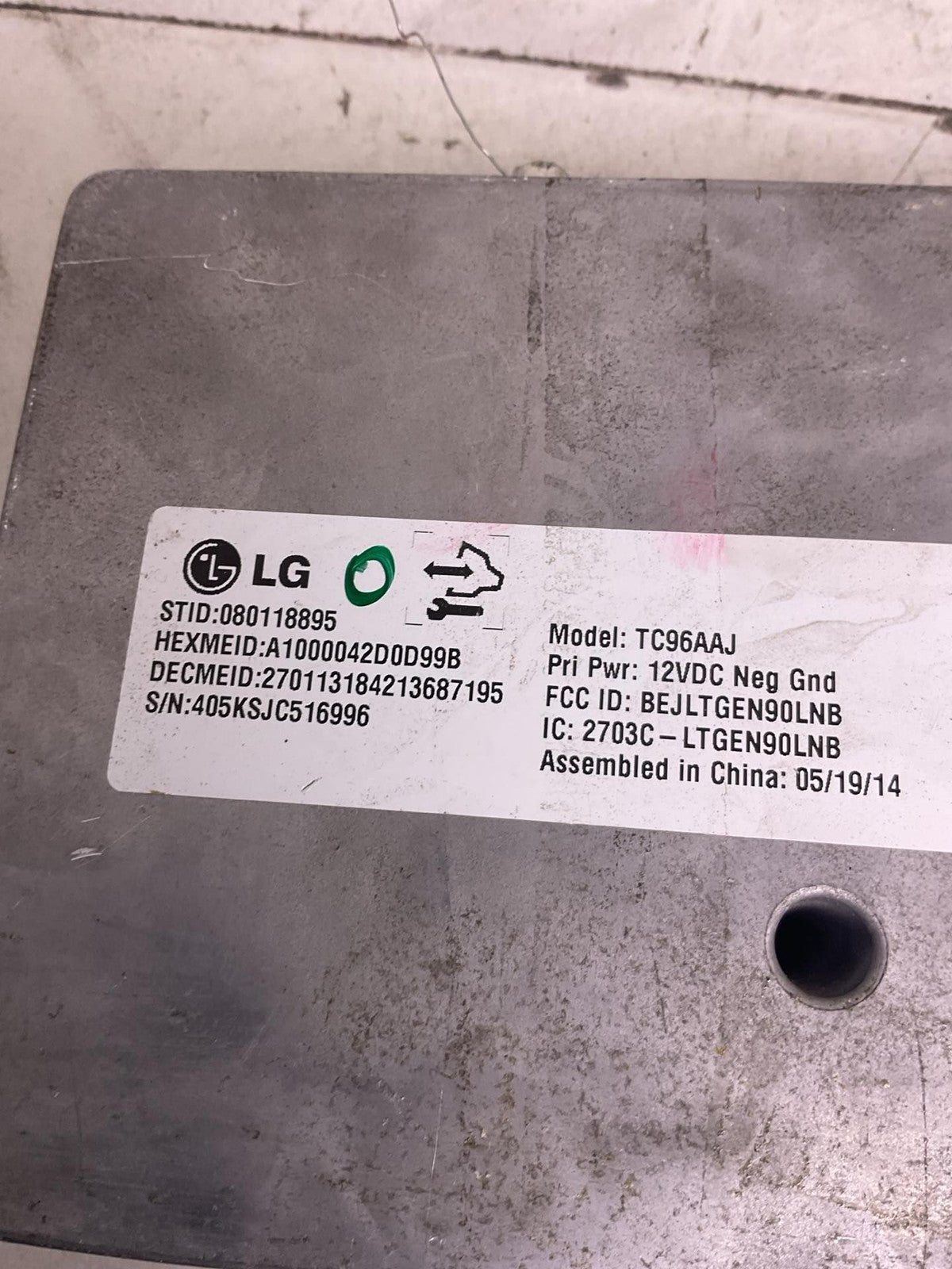 Chassis Brain Box GMC SIERRA 1500 142