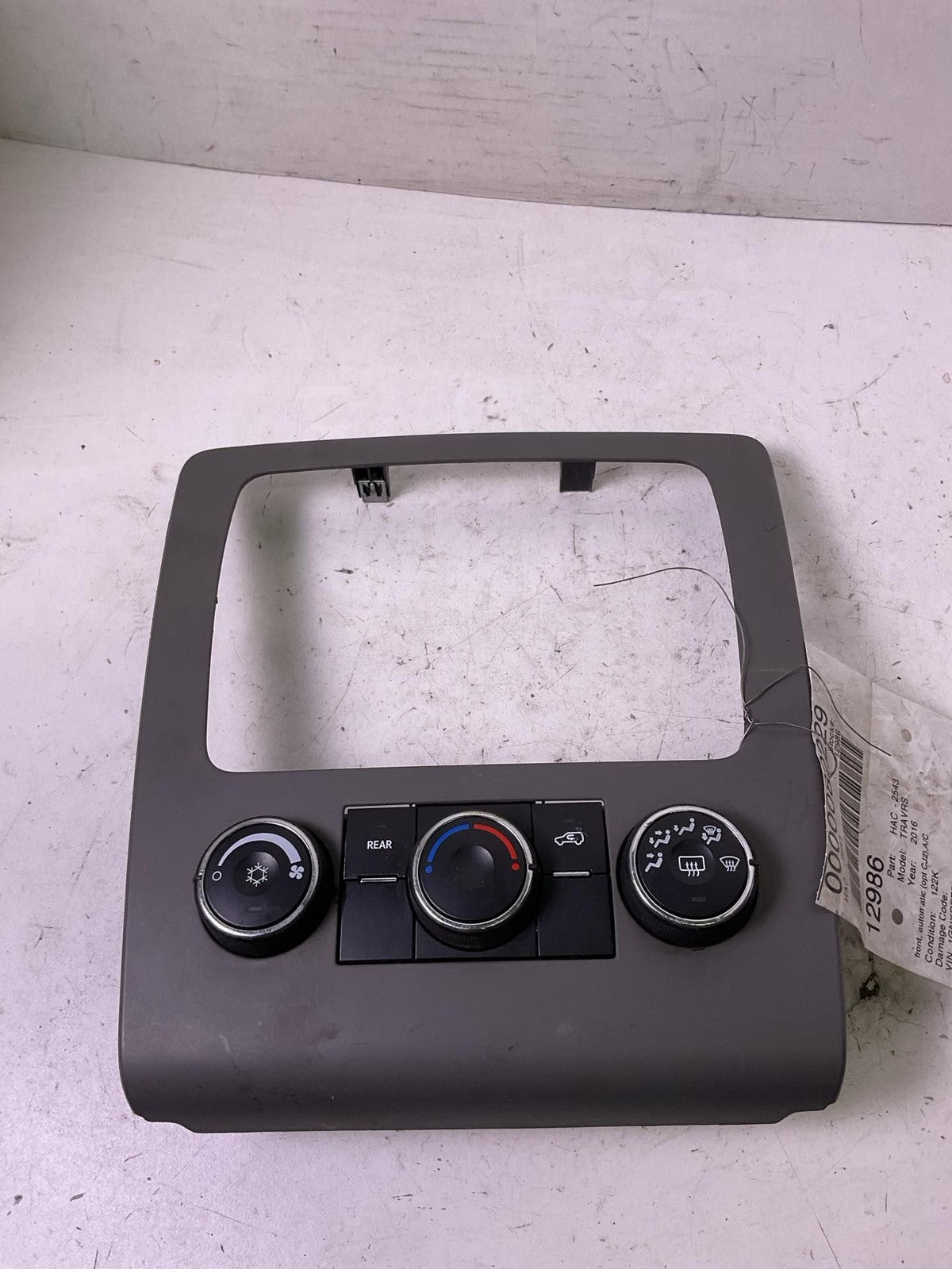 Heater A/c Control CHEVY TRAVERSE 13 14 15 16 170