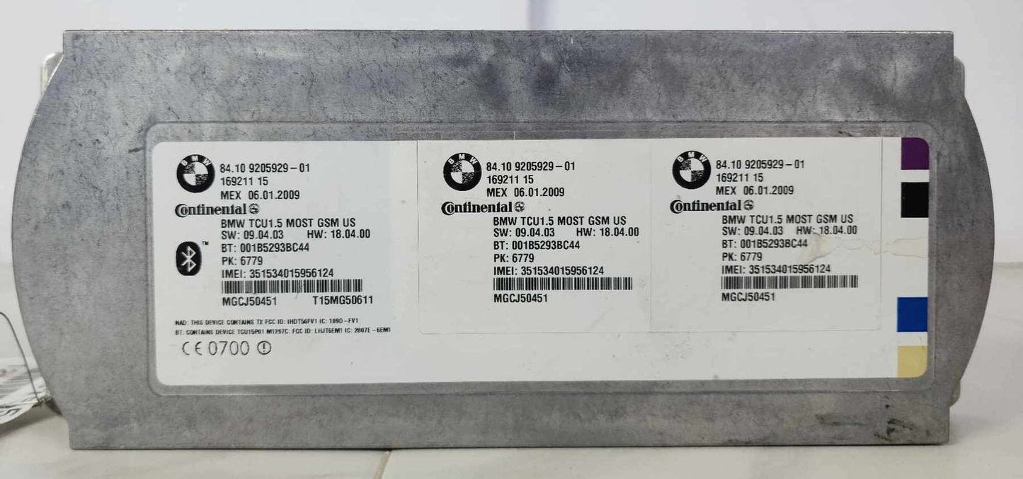 Telematic Control Module BMW 535I 090
