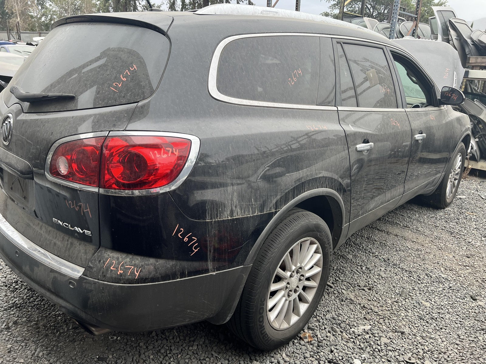 Left Driver Side Door Mirror For 2008-2017 BUICK ENCLAVE0