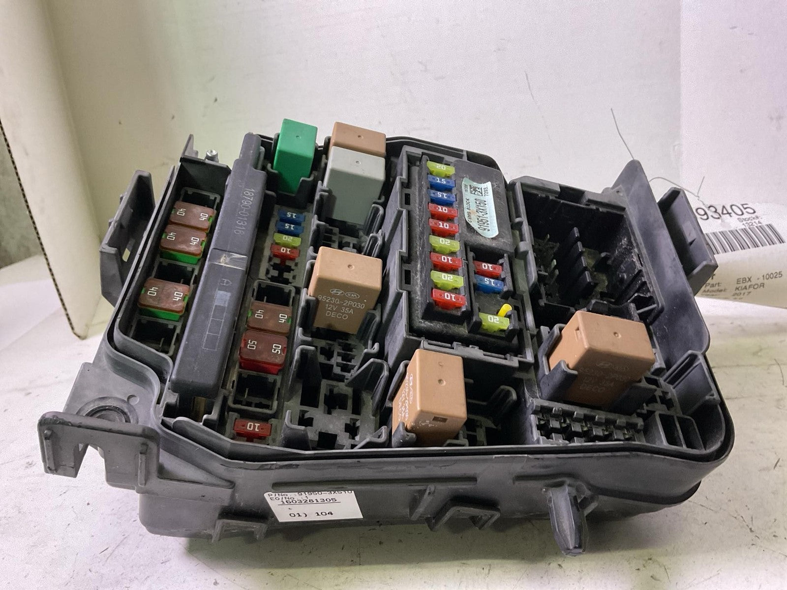 Electronic Control Module KIA FORTE 17 181