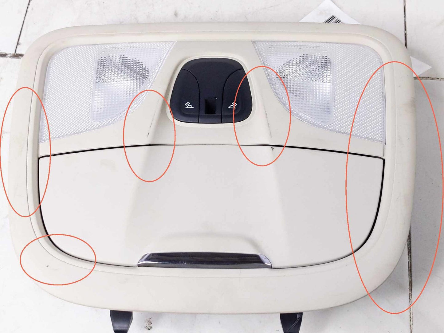 Overhead Console CHRYSLER 200 15 16 179