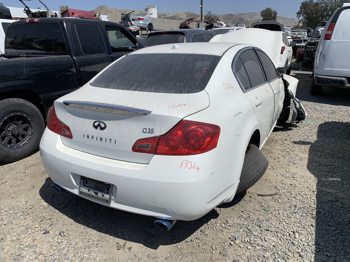 Headlamp Assembly INFINITI G35 Left 084