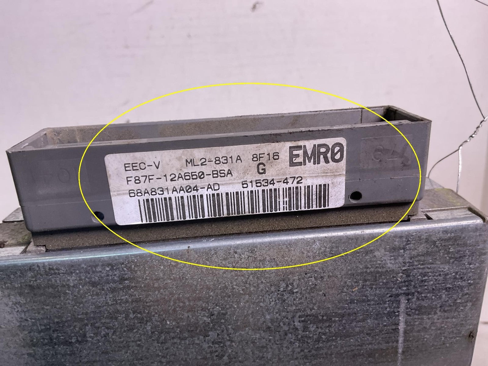 Engine/motor Brain Box FORD RANGER 987