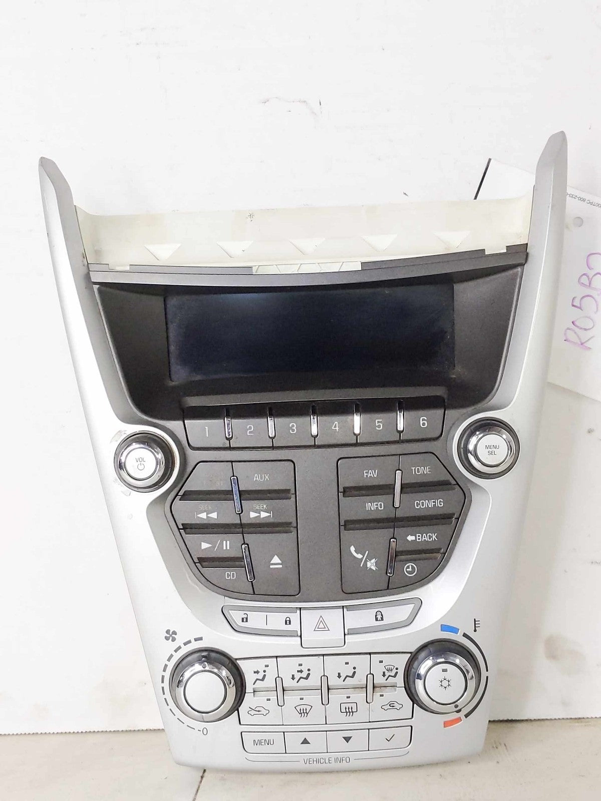 Audio & Visual Equip.(radio) CHEVY EQUINOX 10 110