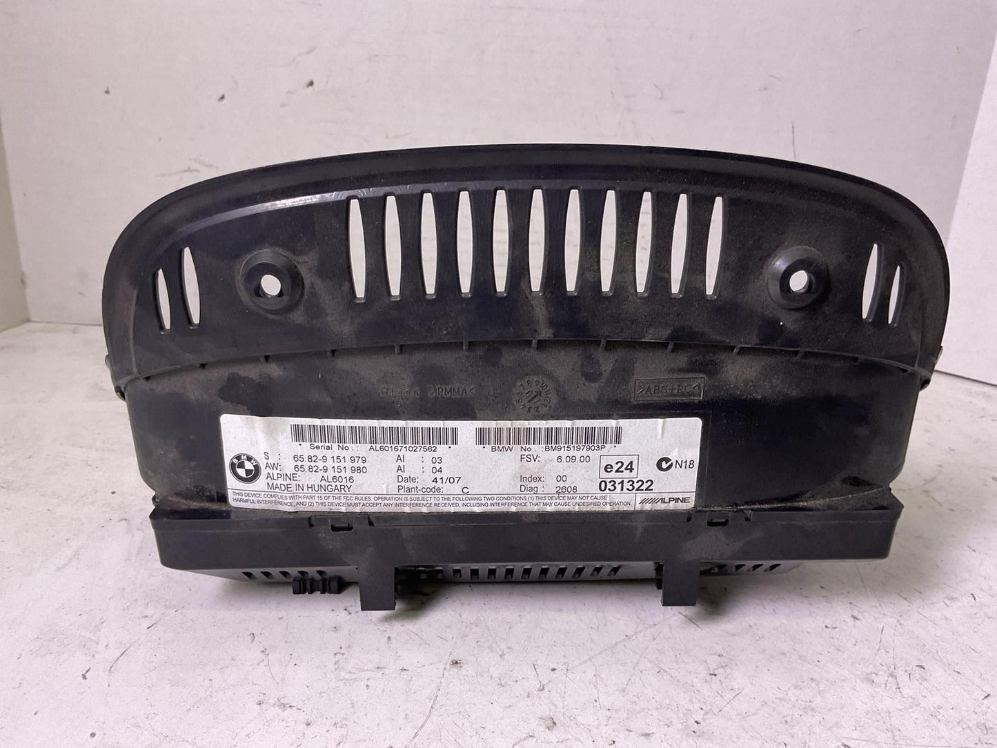 Info-gps-tv Screen BMW 335I 07 082