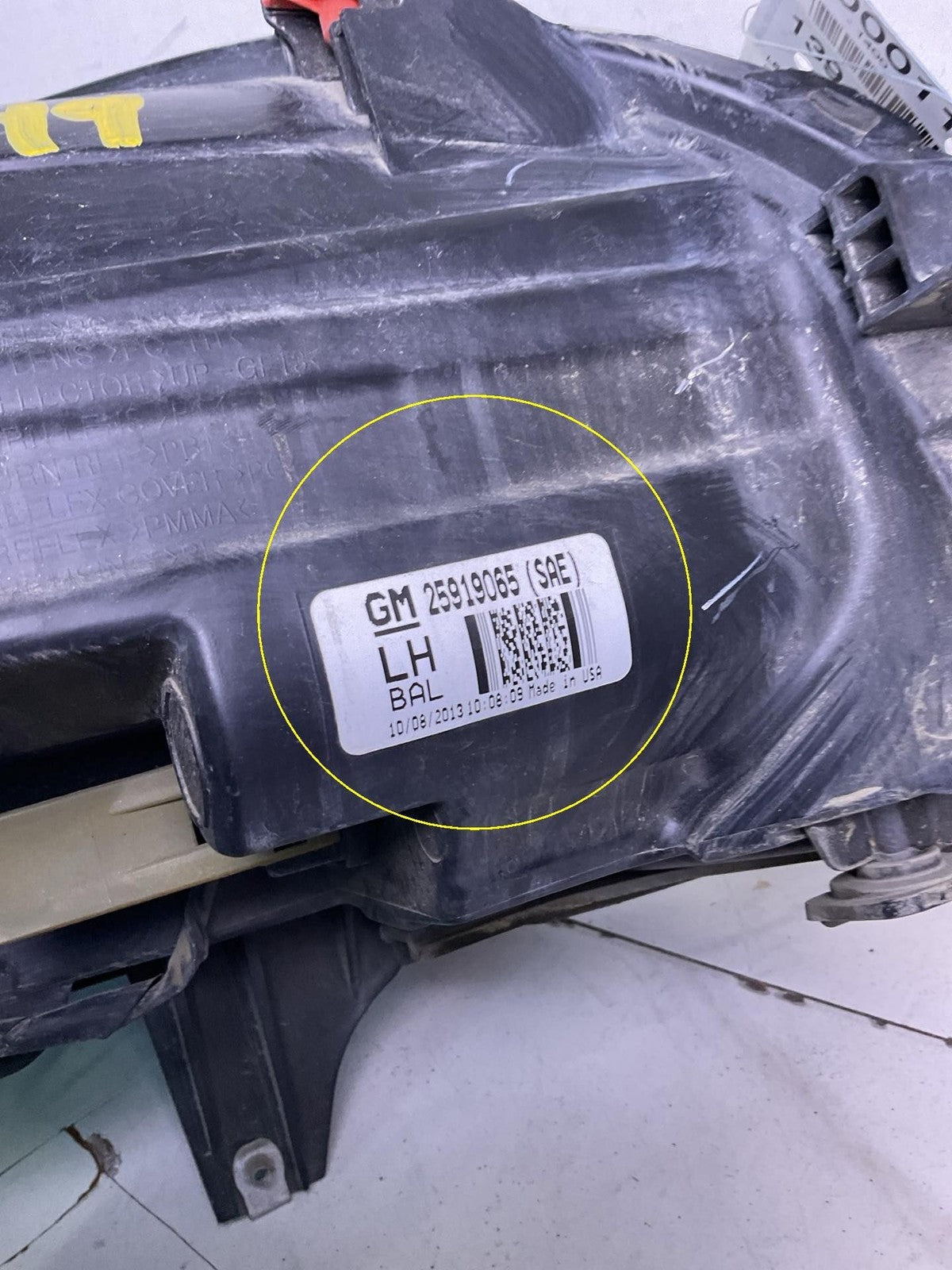 Headlamp Assembly CHEVY MALIBU Left 13 14 15 166