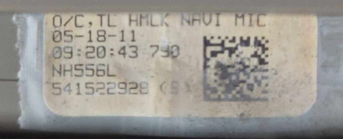 Overhead Console ACURA TL 09 10 11 12 13 148