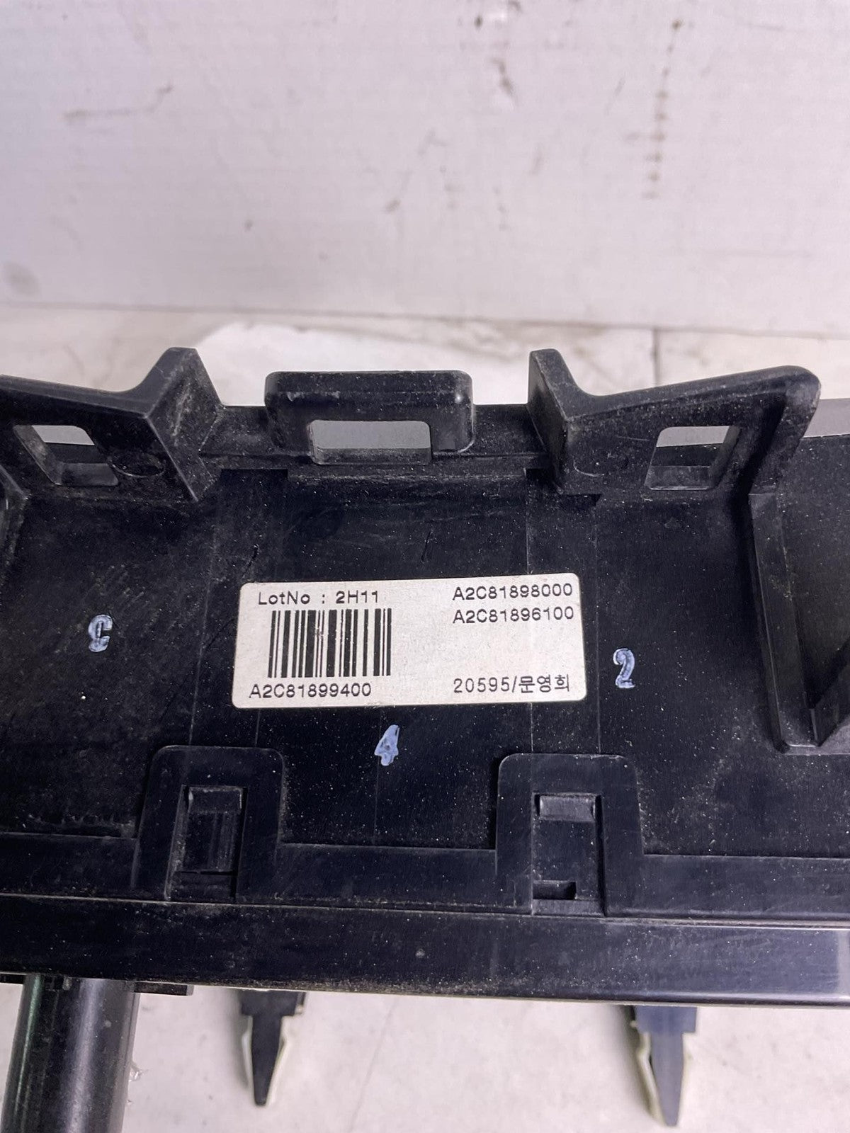 Heater A/c Control HYUNDAI ELANTRA 11 12 132