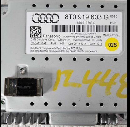 Info-gps-tv Screen AUDI A5 134