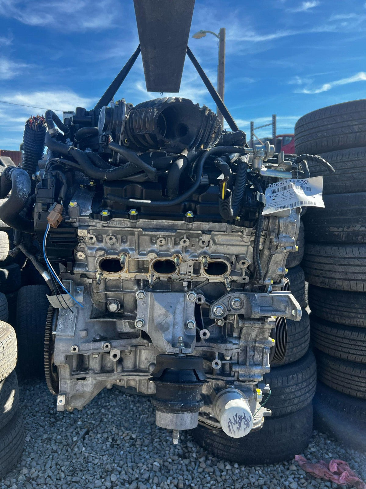 2013 Infiniti M37 3.7L VQ37VHR V6 Engine Assembly OEM3