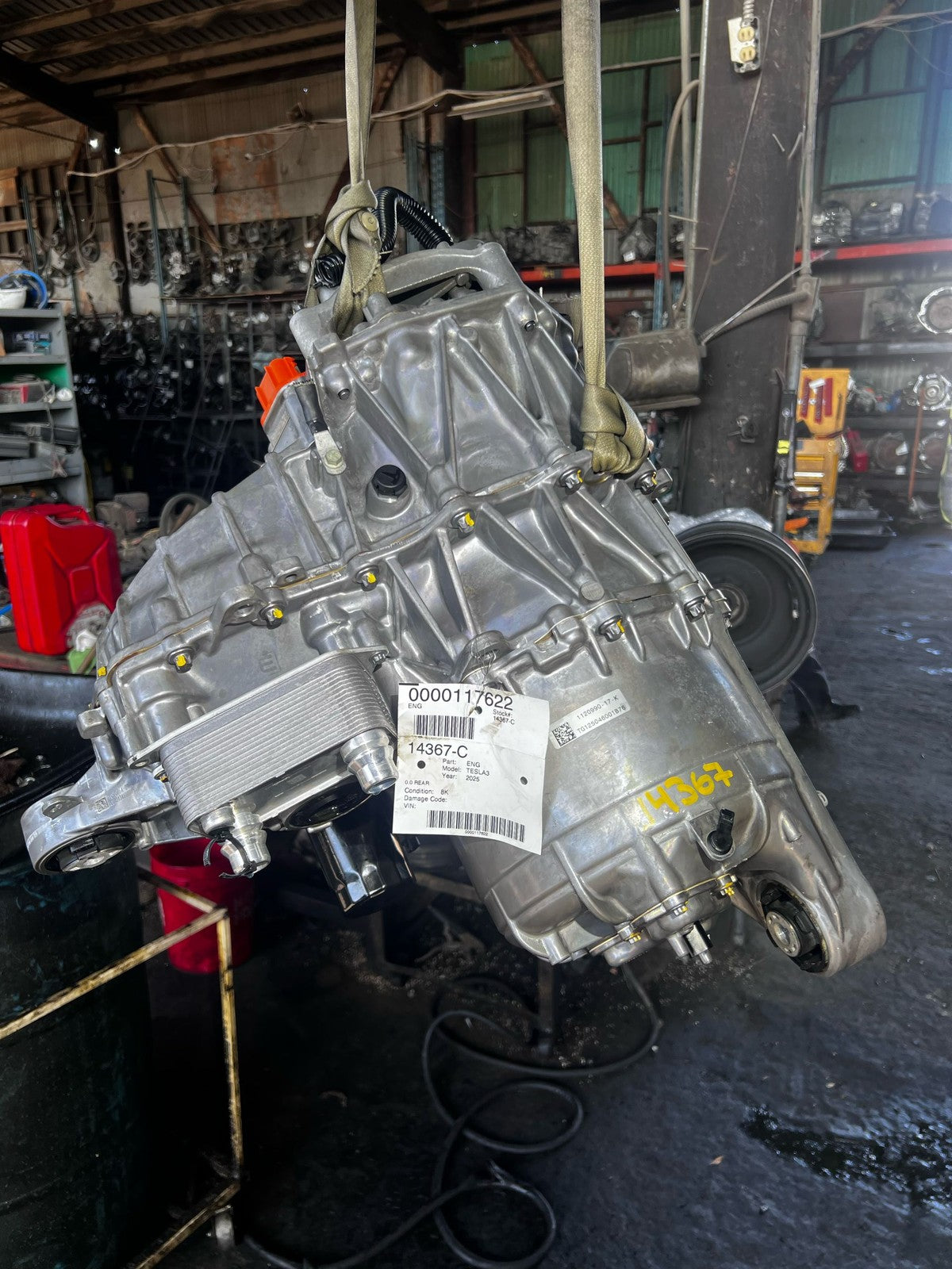 2024-2025 Tesla Model 3 Long Range AWD Front Drive Unit Motor OEM Low Mileage1