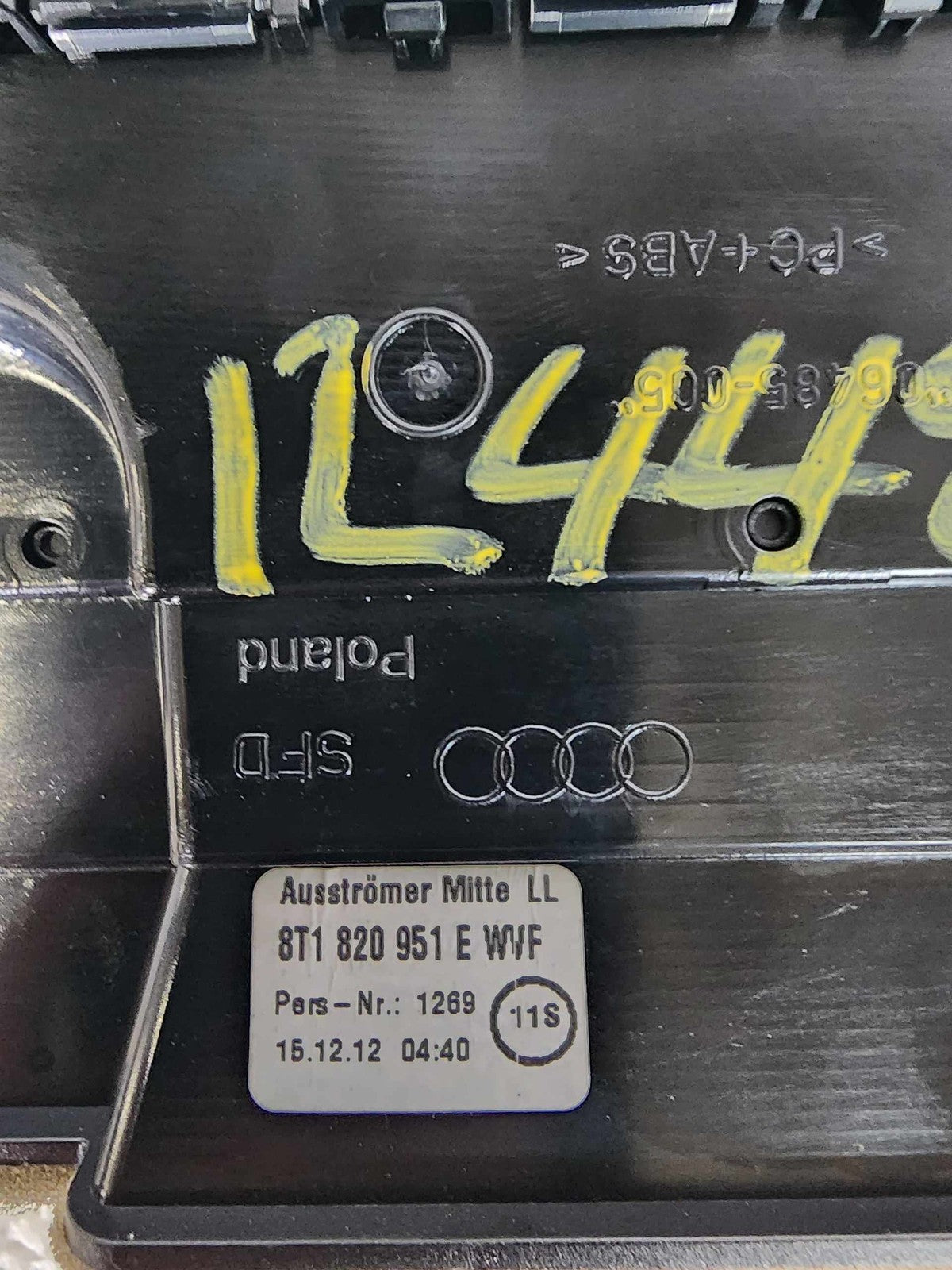 Air Cond./heater Vents AUDI A5 136