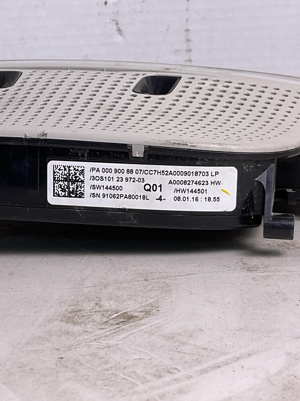 Overhead Console MERCEDES C-CLASS 163