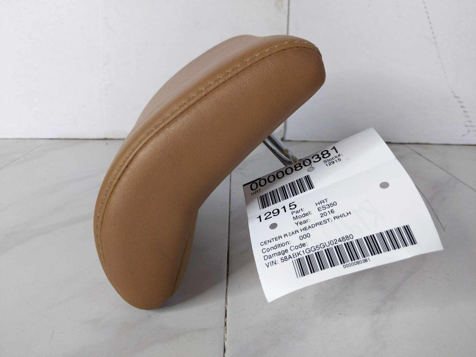 Headrest LEXUS ES350 Rl 163