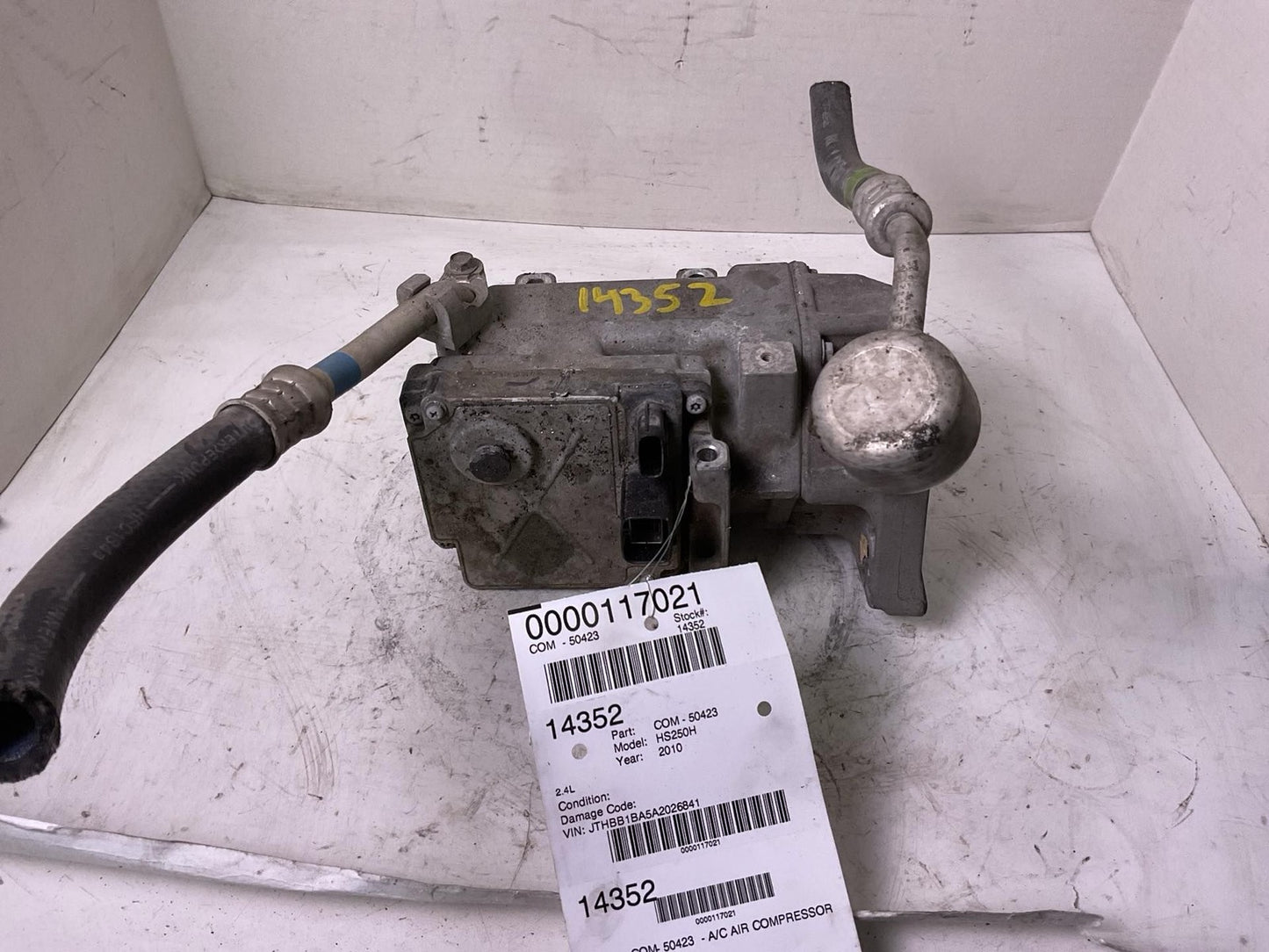 A/c Air Compressor LEXUS HS250H 10 11 120