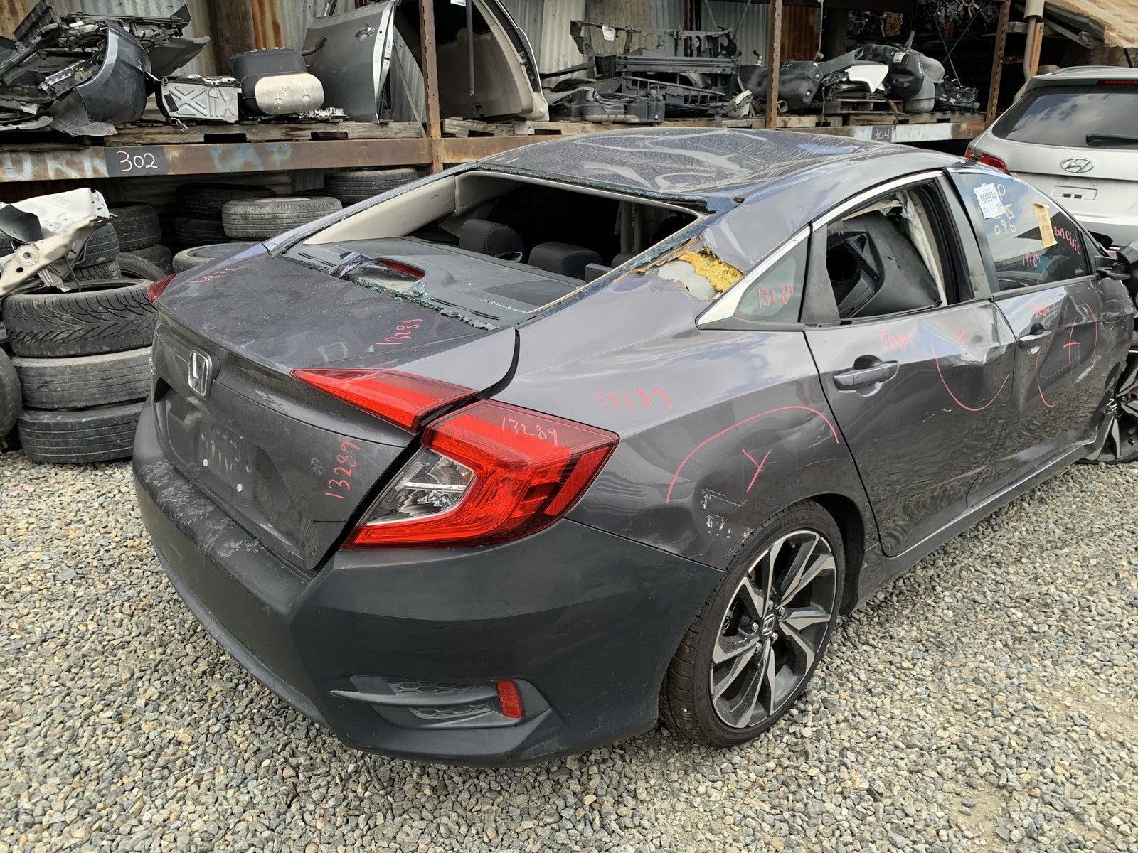 Car Stereo Radio Equipment Audio & Visual For 2016 2017 Honda Civic5