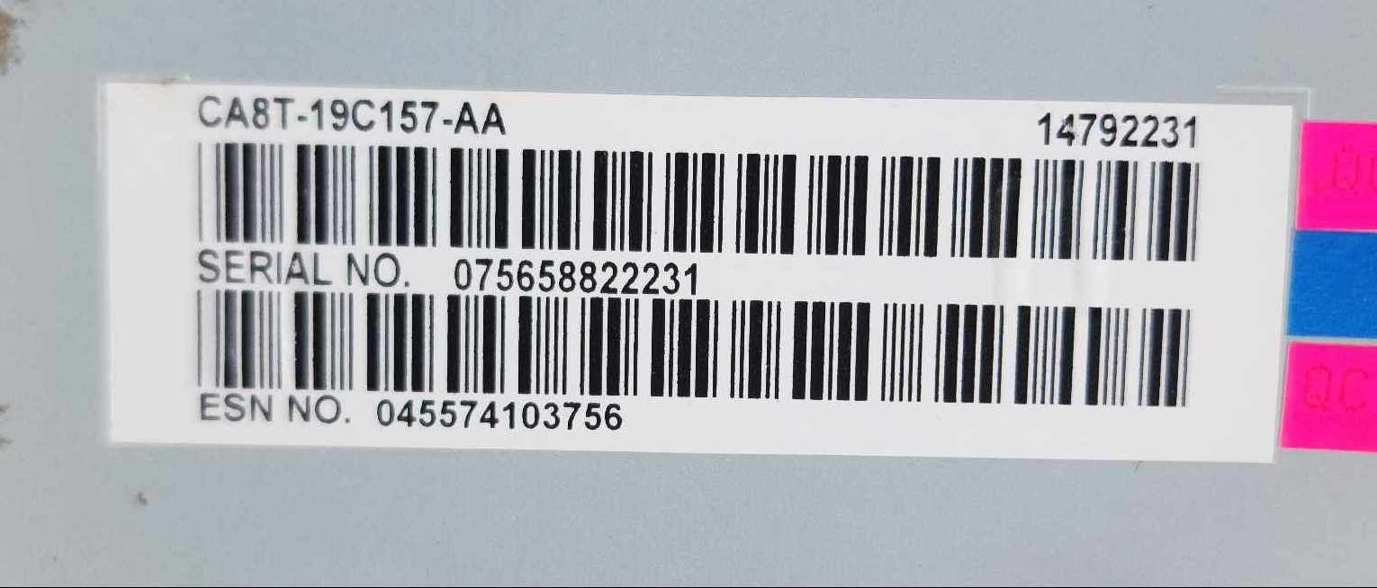 Audio & Visual Equip.(radio) FORD FLEX 11 126